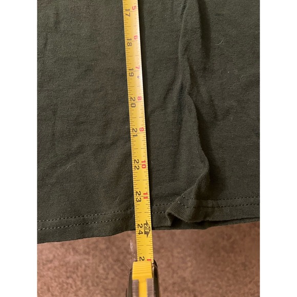 American Red Cross Yeti Shirt Mens L Green Tee Outdoor Athletic Donate Blood - Picture 11 of 12